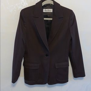 Max Mara Classic Wool Blazer